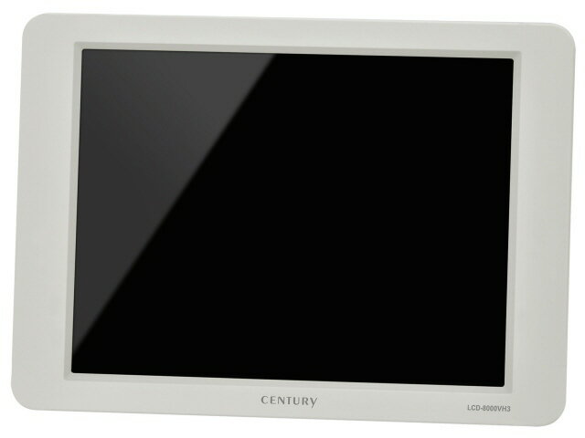 【ポイント10倍】 センチュリー PCモニター・液晶ディスプレイ plus one HDMI LCD-8000VH3W [8インチ グレイッシュホワイト] [モニタサイズ：8型(インチ) モニタタイプ：スクエア 解像度（規格）：XGA 入力端子：D-Subx1/HDMIx1/コンポジットx1]