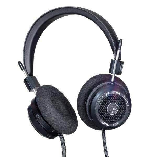 【ポイント10倍】 GRADO イヤホン ヘッドホン SR80x タイプ：オーバーヘッド 装着方式：両耳 構造：開放型(オープンエアー) 駆動方式：ダイナミック型 【P10倍】