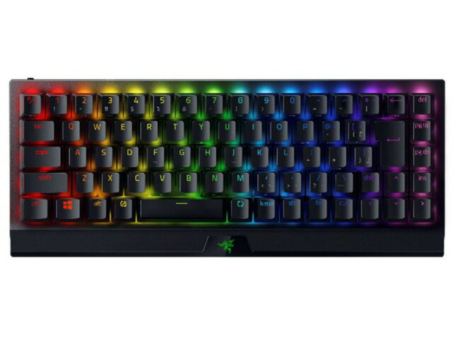 楽天YOUPLAN【ポイント10倍】 Razer キーボード BlackWidow V3 Mini HyperSpeed JP Green Switch RZ03-03891700-R3J1 [キーレイアウト：日本語/65％ 小型のフォームファクタ キースイッチ：メカニカル インターフェイス：USB/Bluetooth テンキー：なし（テンキーレス）] 【P10倍】