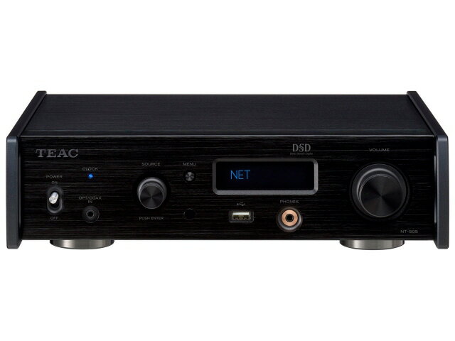 【ポイント10倍】 TEAC ネットワークオーディオプレーヤー NT-505-X/B [ブラック] [ハイレゾ：○ Bluetooth：○] 【P10倍】