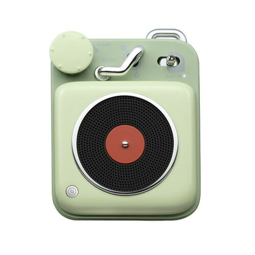 【ポイント10倍】 【代引不可】MUZEN AUDIO Bluetoothスピーカー BUTTON MW-P1I [AVOCADO GREEN] [Bluetooth：○ 総合出力：3W 駆動時間：再生時間：音量100%で約4時間/音量50%で約8時間] 【P10倍】