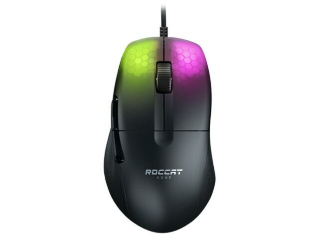 【ポイント10倍】 ROCCAT マウス Kone Pro Ash Black タイプ：光学式マウス インターフェイス：USB その他機能：カウント切り替え可能 重さ：66g 【P10倍】