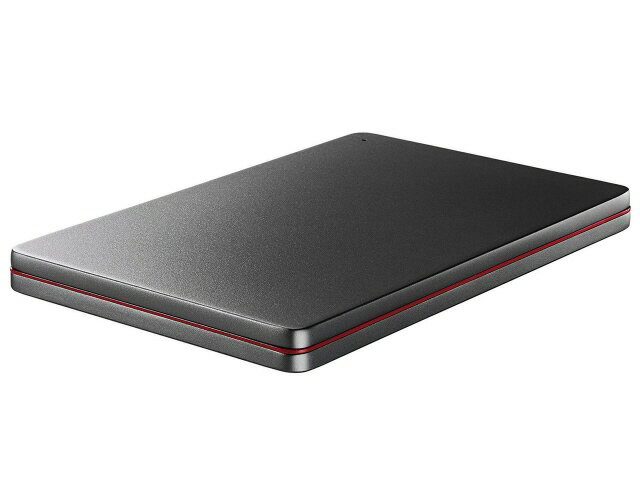 【ポイント10倍】 IODATA 外付け ハードディスク HDPX-UTSC2K [Black×Red] [容量：2TB インターフェース：USB3.2 Gen1(USB3.0)] 【P10倍】