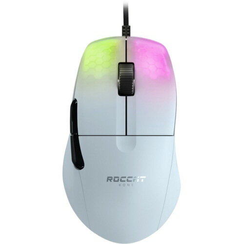 【ポイント10倍】 ROCCAT マウス Kone Pro [White] [タイプ：光学式マウス インターフェイス：USB その他機能：カウント切り替え可能 重さ：66g] 【P10倍】