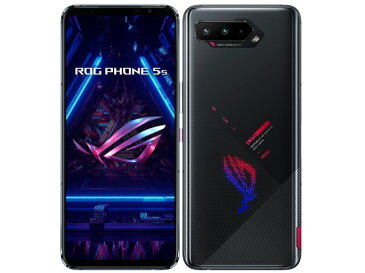 【ポイント10倍】 ASUS スマートフォン ROG Phone 5s 256GB SIMフリー [ファントムブラック] [キャリア：SIMフリー OS種類：Android 11 販売時期：2021年秋モデル 画面サイズ：6.78インチ 内蔵メモリ：ROM 256GB RAM 12GB バッテリー容量：6000mAh]