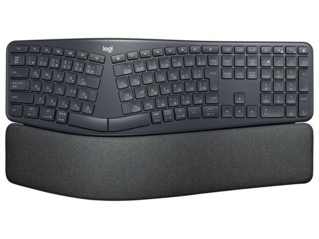 【ポイント10倍】 ロジクール キーボード Ergo K860 Wireless Split Keyboard for Business K860B [グ..