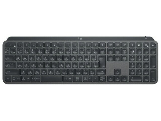 楽天YOUPLAN【ポイント10倍】 ロジクール キーボード MX KEYS Advanced Wireless Illuminated Keyboard for Business KX800B [グラファイト] [キーレイアウト：日本語113 キースイッチ：パンタグラフ インターフェイス：USB/Bluetooth テンキー：あり] 【P10倍】