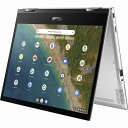 【ポイント10倍】 ASUS ノートパソコン Chromebook Flip CM3 (CM3200) CM3200FM1A-HW0058 画面サイズ：12型(インチ) CPU：MT8192/8コア ストレージ容量：eMMC：128GB メモリ容量：4GB ビデオチップ：NATT MC5 OS：Chrome OS 重量：1.15kg 【P10倍】