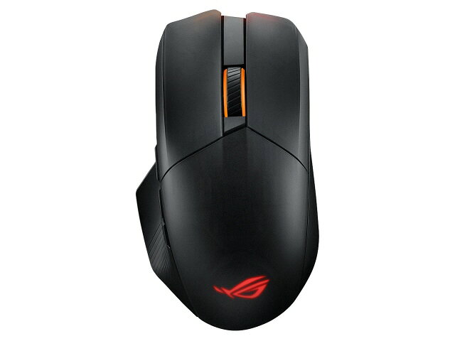 【ポイント10倍】 ASUS マウス ROG Chakram X [タイプ：光学式マウス インターフェイス：Bluetooth 5.2 LE/USB/無線2.4GHz その他機能：カウント切り替え可能/着脱式レシーバ ボタン数：11ボタン 重さ：127g] 【P10倍】