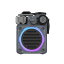 【ポイント10倍】 MUZEN AUDIO Bluetoothスピーカー CYBER CUBE [Gray] [Bluetooth：○ 総合出力：5W 駆動時間：再生時間：音量100%で約6時間/音量50%で約8時間/音量30%で約12時間 防水・防滴：○] 【P10倍】