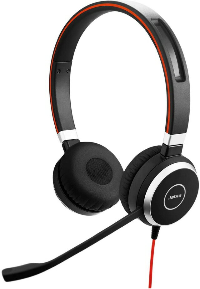 【ポイント10倍】 Jabra ヘッドセット Evolve 40 MS Stereo [ヘッドホンタイプ：オーバーヘッド プラグ形状：ミニプラグ 装着タイプ：両耳用 接続方式：ワイヤード(有線) リモコン：○] 【P10倍】