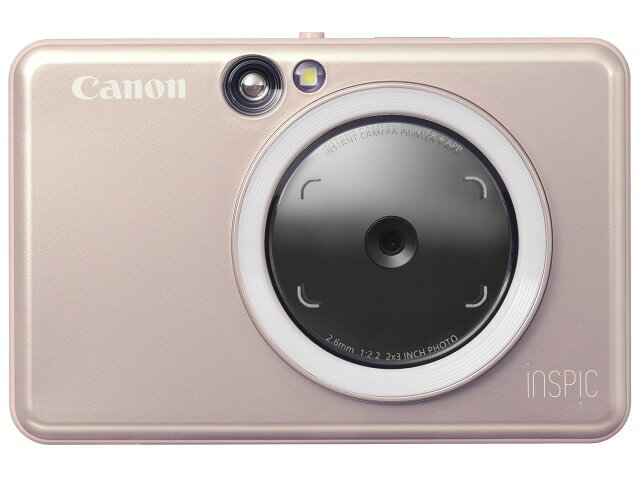 【ポイント10倍】 【代引不可】CANON プリンタ iNSPiC ZV-223-PK [タイプ：フォトプリンタ 最大用紙サイズ：その他 スマホ対応：○] 【P10倍】