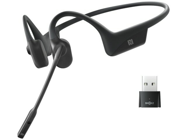 【ポイント10倍】 Shokz ヘッドセット OpenComm UC SKZ-EP-000011 [ヘッドホンタイプ：ネックバンド 装着タイプ：両耳用 接続方式：ワイヤレス リモコン：○] 【P10倍】