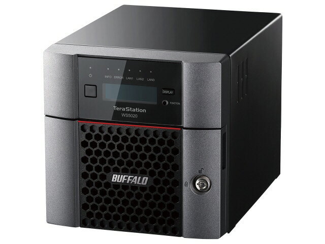 【ポイント10倍】 バッファロー NAS(ネットワークHDD) TeraStation WSS WS5220DN16W2 [ドライブベイ数..