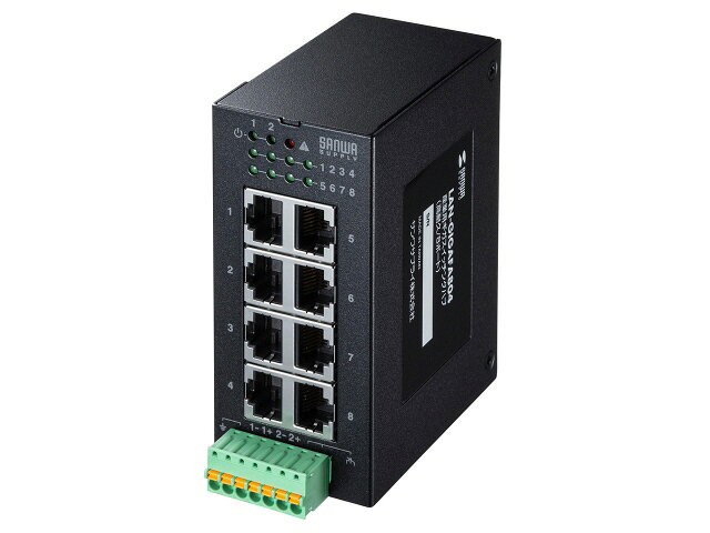 Other - 【ポイント10倍】 サンワサプライ スイッチングハブ(ネットワークハブ) LAN-GIGAFA804 [ブラック] [転送速度：10BASE-T(10Mbps)/100BASE-TX(100Mbps)/1000BASE-T(1000Mbps) ポート数：8 スイッチングファブリック：16Gbps] 【P10倍】