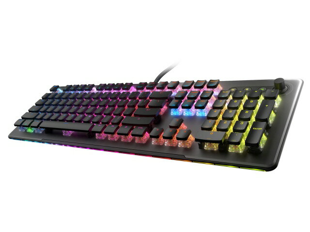 【ポイント10倍】 ROCCAT キーボード VULCAN II Max ROC-12-003 [ブラック] [キーレイアウト：英語 キースイッチ：オプティカル インターフェイス：USB テンキー：あり] 【楽天】 【人気】 【売れ筋】【価格】