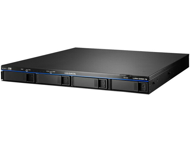 【ポイント10倍】 IODATA NAS(ネットワークHDD) LAN DISK H HDL4-HA16-UB [ドライブベイ数：HDDx4 容量：HDD：16TB LAN速度：10GbE] 【P10倍】