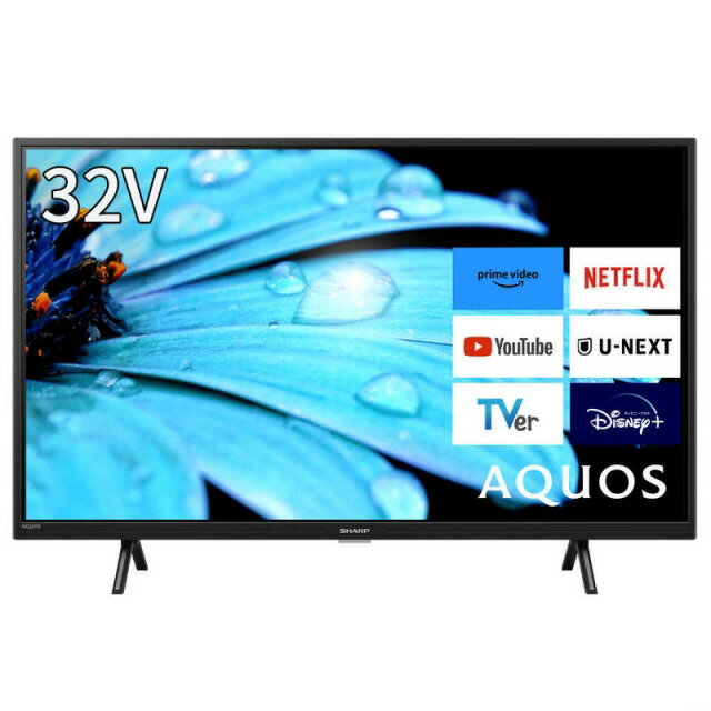 楽天YOUPLAN【ポイント10倍】 【代引不可】シャープ 液晶テレビ AQUOS 2T-C32EF1 [32インチ] [画面サイズ：32V型（インチ） 種類：ハイビジョン液晶テレビ 画素数：1366x768 バックライトタイプ：直下型] 【P10倍】