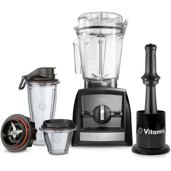 【ポイント10倍】 Vitamix ミキサー・フードプロセッサー Ascent A2500i S [ブラック] [ミキサータイプ：ジューサー 容量：2L 設置タイプ：据え置き ジューサー：○] 【P10倍】