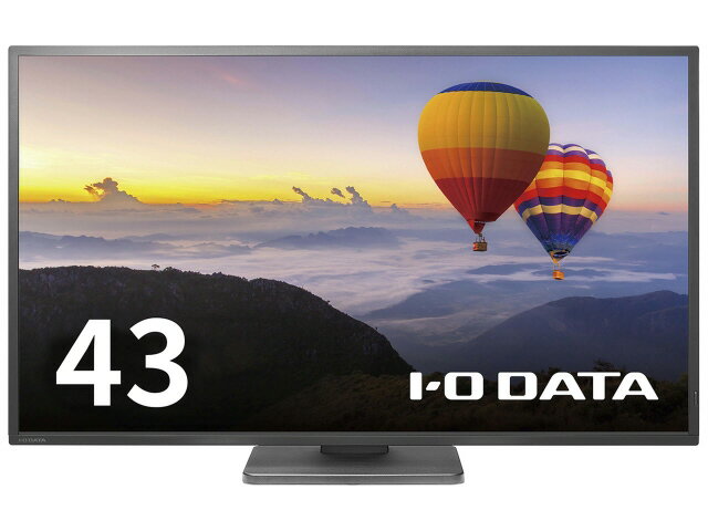 【ポイント10倍】 【代引不可】IODATA PCモニター・液晶ディスプレイ EX-LDHU431DB [43インチ ブラック] 【P10倍】
