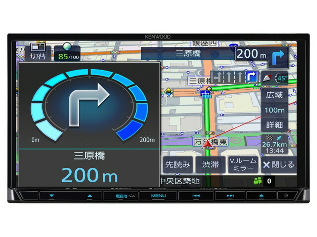 楽天YOUPLAN【ポイント10倍】 ケンウッド カーナビ 彩速ナビ MDV-L310 [画面サイズ：7V型（インチ） 設置タイプ：一体型（2DIN） TVチューナー：ワンセグ（地デジ） 記録メディアタイプ：メモリ Bluetooth：○] 【P10倍】