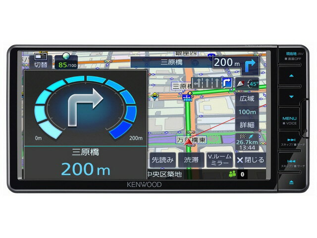 楽天YOUPLAN【ポイント10倍】 ケンウッド カーナビ 彩速ナビ MDV-L310W [画面サイズ：7V型（インチ） 設置タイプ：一体型（2DIN） TVチューナー：ワンセグ（地デジ） 記録メディアタイプ：メモリ Bluetooth：○] 【P10倍】