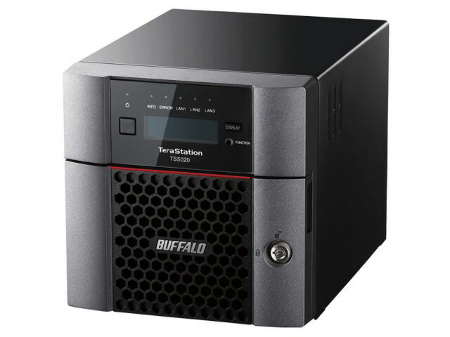 �ڥݥ����10�ܡ� �Хåե����� NAS(�ͥåȥ��HDD) TeraStation TS5220DN0402 [�ɥ饤�֥٥�����HDDx2 ���̡�HDD��4TB LAN®�١�10GbE] ��P10�ܡ�