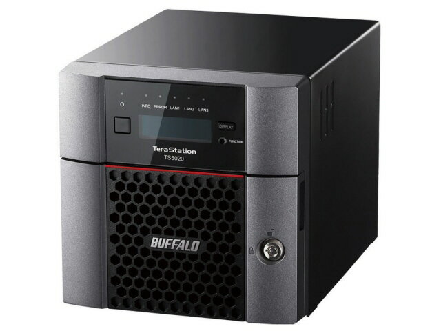 【ポイント10倍】 バッファロー NAS(ネットワークHDD) TeraStation TS5220DN0202 [ドライブベイ数：HDDx2 容量：HDD：2TB LAN速度：10GbE] 【P10倍】