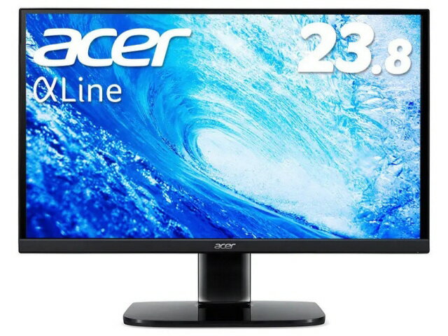 【ポイント10倍】 【代引不可】Acer PCモニター・液晶ディスプレイ AlphaLine KA0 KA240YHbmix [23.8インチ ブラック] 【P10倍】