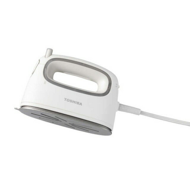 【ポイント10倍】 東芝 アイロン La・Coo S TAS-MV7(W) [ホワイト] [タイプ：衣類スチーマー 衣類スチーマー：○ コードタイプ：コード有り] 【P10倍】