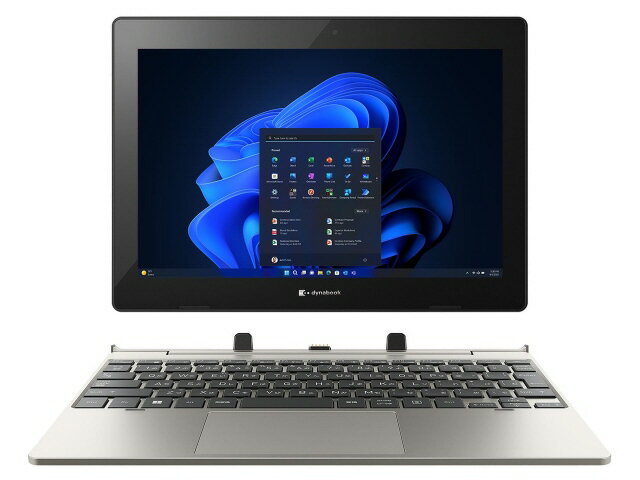 Windows タブレット 【ポイント10倍】 Dynabook タブレットPC dynabook K1 P1K1VPTG [ゴールド] [画面サイズ：10.1インチ 画面解像度：1280x800 詳細OS種類：Windows 11 Pro ネットワーク接続タイプ：Wi-Fiモデル ストレージ容量：128GB メモリ容量：4GB CPU：Celeron N4020/1.1GHz] 【P10倍】