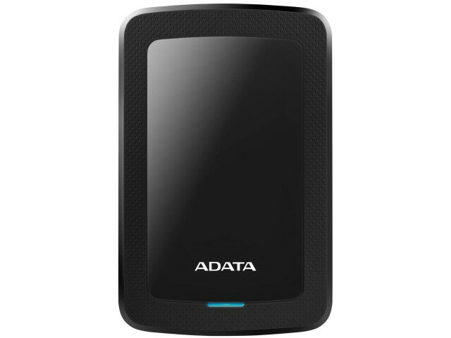 【ポイント10倍】 ADATA 外付けHDD・ハードディスク AHV300-2TU31-CBK [黒] [容量：2TB インターフェース：USB3.1] 【P10倍】