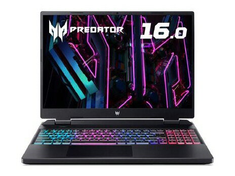 【ポイント10倍】 Acer ノートパソコン Predator Helios Neo 16 PHN16-71-N76Y47 [オブシディアンブラック] 【P10倍】