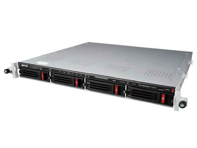 【ポイント10倍】 バッファロー NAS(ネットワークHDD) TeraStation TS5420RN0804 [ドライブベイ数：HDDx4 容量：HDD：8TB LAN速度：10GbE] 【P10倍】