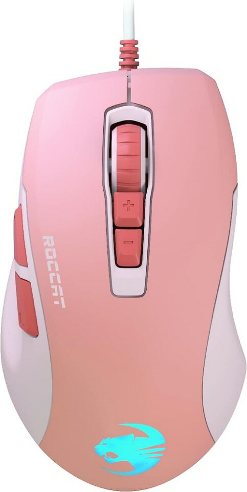 【ポイント10倍】 ROCCAT マウス Kone Pure Ultra CORAL BLOOM タイプ：光学式マウス インターフェイス：USB 重さ：67g 【P10倍】