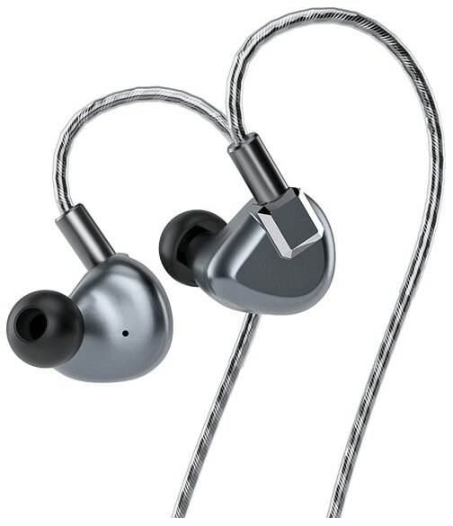 Inner Ear Type - 【ポイント10倍】 LETSHUOER イヤホン・ヘッドホン S12 Silver [タイプ：カナル型 駆動方式：平面駆動型 ハイレゾ：○] 【P10倍】