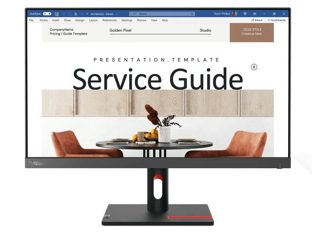 【ポイント10倍】 【代引不可】Lenovo PCモニター・液晶ディスプレイ ThinkVision S24i-30 63DEKAR3JP [23.8インチ 黒] 【P10倍】