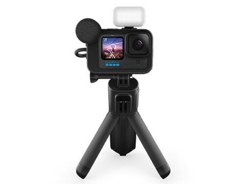 【ポイント10倍】 GoPro ビデオカメラ HERO12 BLACK Creator Edition CHDFB-121-JP [タイプ：アクションカメラ 画質：5.3K 撮像素子：CMOS 1/1.9型] 【P10倍】
