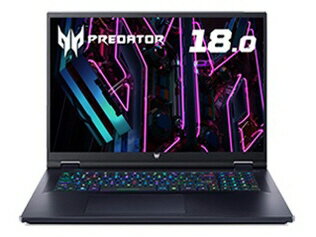 【ポイント10倍】 Acer ノートパソコン Predator Helios 18 PH18-71P-N93Z48 [アビサルブラック] 【P10倍】