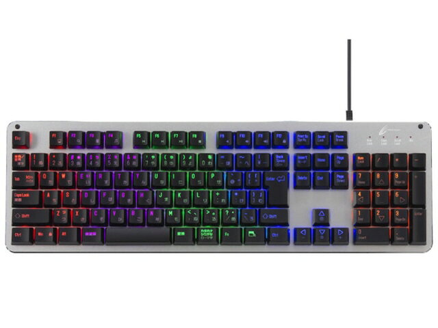 【ポイント10倍】 サイバーガジェット キーボード CY-P5GMKBSR-SL 赤軸 [シルバー] [キーレイアウト：日本語108 フルサイズ キースイッチ：メカニカル インターフェイス：USB テンキー：あり] 【P10倍】 youplan-10334604 YOUPLAN パッケージ画像