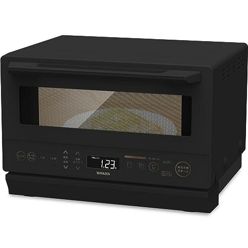 【ポイント10倍】 【代引不可】YAMAZEN オーブンレンジ YRZ-WF150TV [ブラック] [タイプ：オーブンレンジ 庫内容量：15L 庫内構造：庫内フラット 使用人数：1人 最大レンジ出力：1000W オーブン最高温度：200℃] 【P10倍】