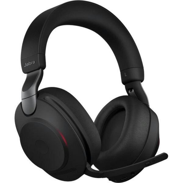 【ポイント10倍】 Jabra ヘッドセット Evolve2 85 - USB-C UC Stereo [ブラック] [ヘッドホンタイプ：オーバーヘッド プラグ形状：ミニプラグ 装着タイプ：両耳用 接続方式：ワイヤレス/ワイヤード(有線) リモコン：○] 【P10倍】