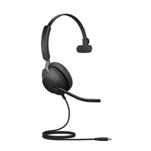 【ポイント10倍】 Jabra ヘッドセット Evolve2 40 SE USB-C UC Mono [ヘッドホンタイプ：オーバーヘッド プラグ形状：USB 装着タイプ：片耳用 接続方式：ワイヤード(有線) リモコン：○] 【P10倍】