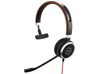 【ポイント10倍】 Jabra ヘッドセット Evolve 40 UC Mono [ヘッドホンタイプ：オーバーヘッド プラグ形状：ミニプラグ 装着タイプ：片耳用 接続方式：ワイヤード(有線) リモコン：○] 【P10倍】