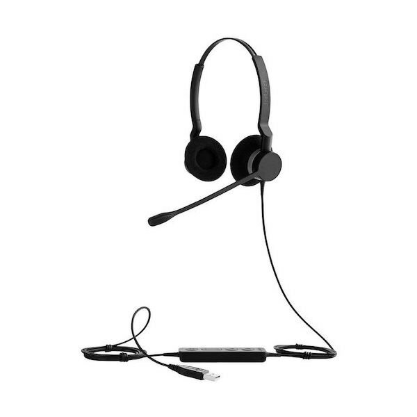 【ポイント10倍】 Jabra ヘッドセット Biz 2300 USB UC Duo [ヘッドホンタイプ：オーバーヘッド プラグ形状：USB 装着タイプ：両耳用 接続方式：ワイヤード(有線) リモコン：○] 【P10倍】