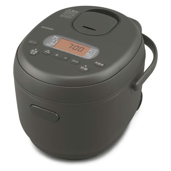 Microcomputer - 3 People - 【ポイント10倍】 アイリスオーヤマ 炊飯器 RC-MDA30-B [ブラック] [タイプ：マイコン炊飯器 炊飯量：3合 早炊き：○ 保温時間：12時間] 【P10倍】