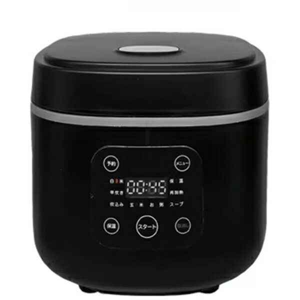 Microcomputer - 3 People - 【ポイント10倍】 ヒロコーポレーション 炊飯器 HK-CRC03BK [ブラック] [タイプ：マイコン炊飯器 炊飯量：3合 早炊き：○ 保温時間：5時間] 【P10倍】