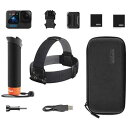 【ポイント10倍】 GoPro ビデオカメラ HERO12 BLACK 限定バンドル CHDRB-121-FW [タイプ:アクションカメラ 画質:5.3K 撮像...