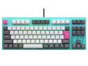 【ポイント10倍】 東プレ キーボード REALFORCE × 初音ミク GX1 X1UCM1 Blue-Green キーレイアウト：日本語91 キースイッチ：静電容量無接点方式 インターフェイス：USB テンキー：なし(テンキーレス) キーストローク：4mm 【P10倍】