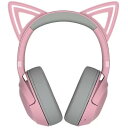 【ポイント10倍】 Razer ヘッドセット Kraken Kitty V2 BT RZ04-04860100-R3M1 Quartz Pink ヘッドホンタイプ：オーバーヘッド 装着タイプ：両耳用 接続方式：ワイヤレス リモコン：○ ゲーミング：○ 【P10倍】